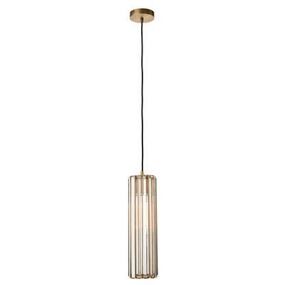 Alana Crystal Pendant - 1 Globe - OUTLET NSW