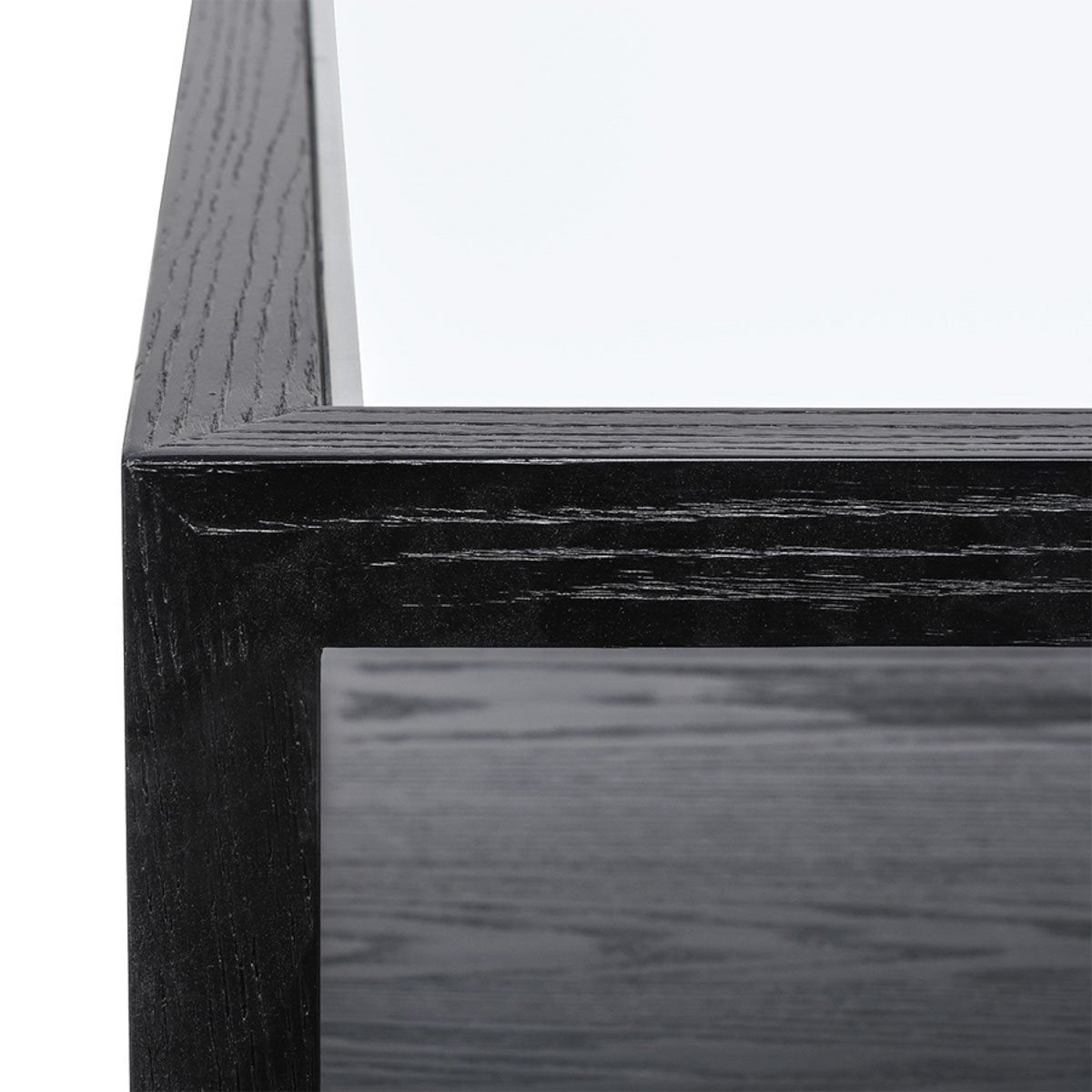 Sadie Oak Square Coffee Table - Black