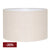 Larissa Drum Shade - Large Natural