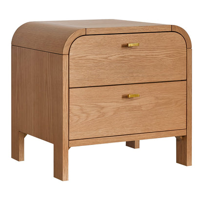 Chisholm 60x60cm Bedside Table - Natural Oak