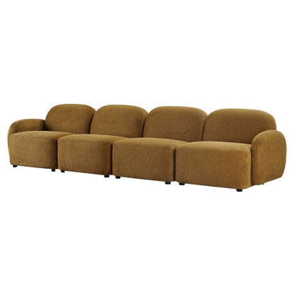 Ramona Modular 4 Seater Sofa - Toffee – view 2