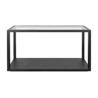 Sadie 140cm Oak Console Table - Black