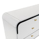 Chisholm 6 Drawer Chest - White