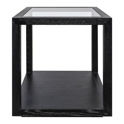 Sadie Oak Square Side Table - Large Black