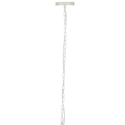 Fortaleza Rattan Pendant - Large White