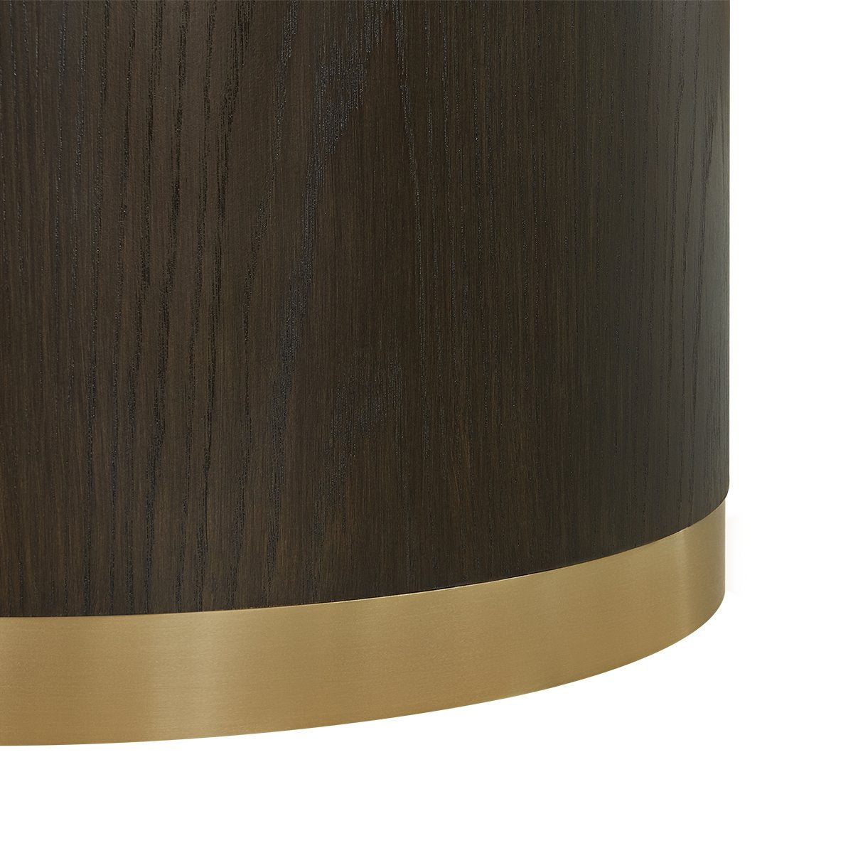 Eli Round Dining Table - 1.5m Smoked Oak