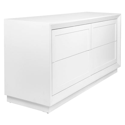 Balmain 160cm 4 Drawer Chest - White