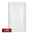 Zeta Wall Mirror - Medium White