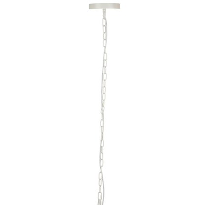 Fortaleza Rattan Pendant - Medium White