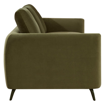 Mosman 3 Seater Sofa - Olive Velvet