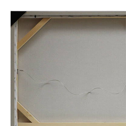 Migration Set of Two Oil on Canvas Painting - Green