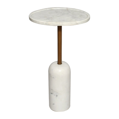 Solada Marble Cocktail Table - Large White