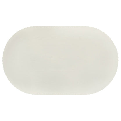 Avery Oval Coffee Table - Ivory