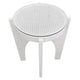 Oasis Rattan Side Table - White