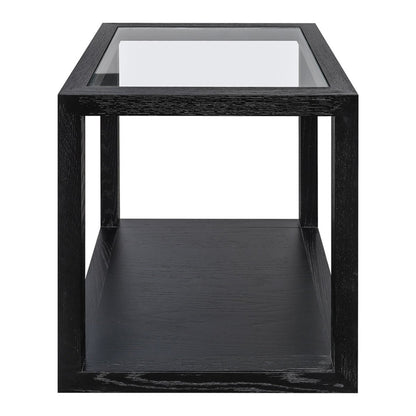 Sadie Oak Square Side Table - Large Black