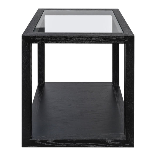 Sadie Oak Square Side Table - Large Black