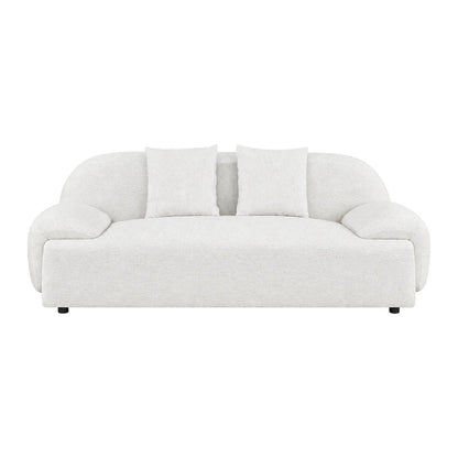 Remi 3 Seater Sofa - Tweed White