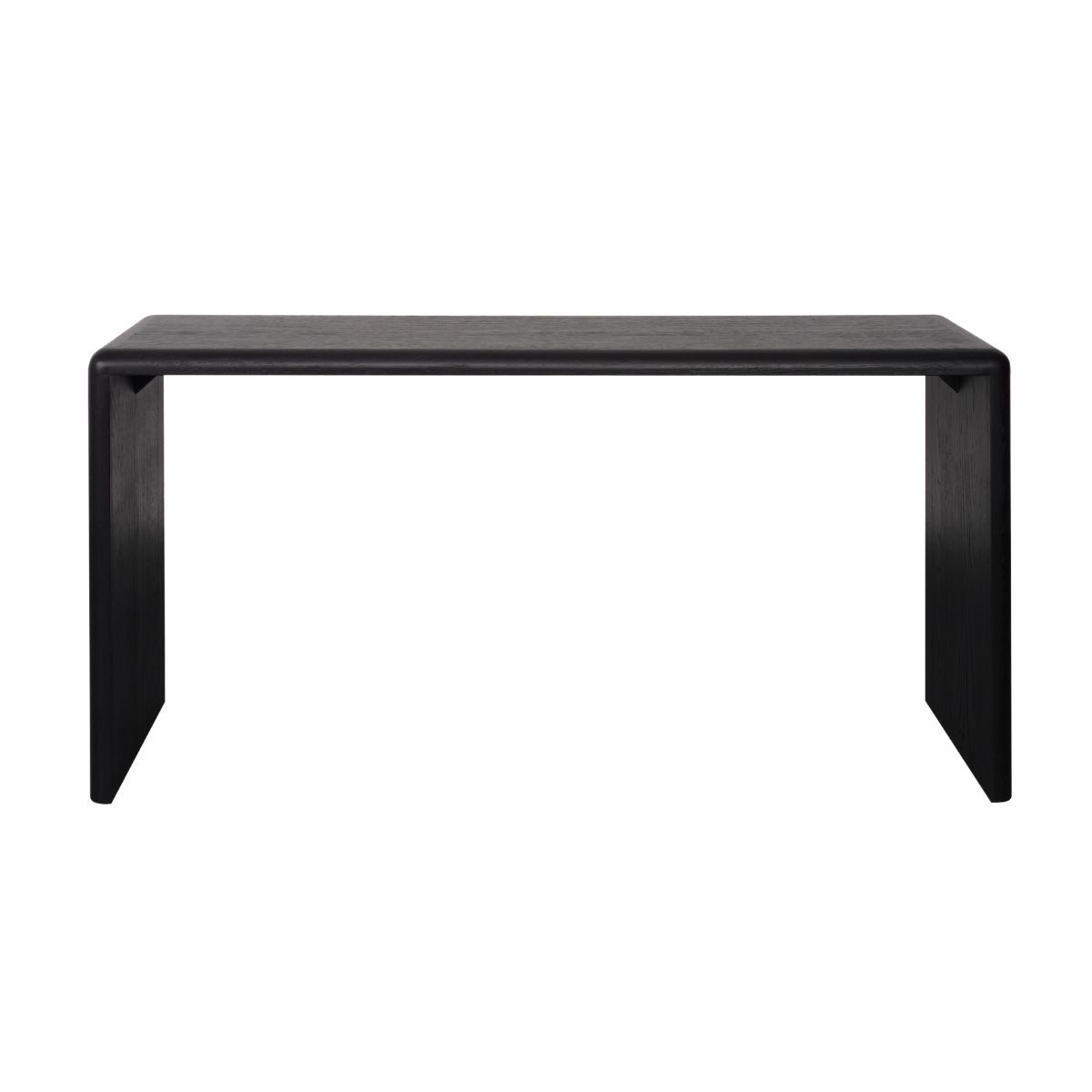 Radcliff 140cm Oak Console Table - Black