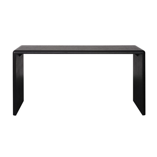 Radcliff 140cm Oak Console Table - Black