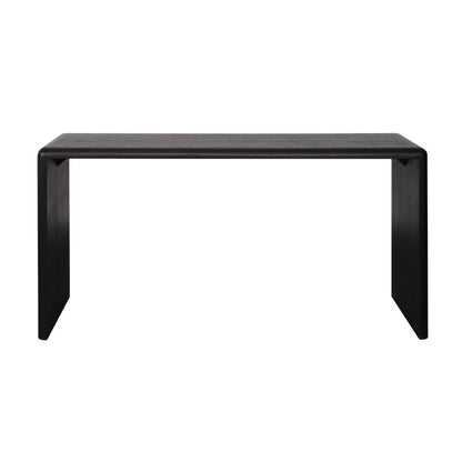 Radcliff 140cm Oak Console Table - Black