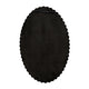 Esme Oval Wall Mirror - Black