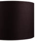 Paola Table Drum Shade - Black