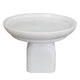 Edith Footed Bowl - Small White