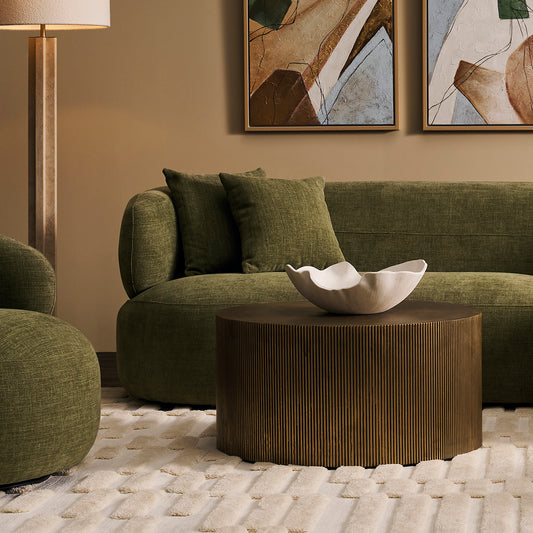 Chadwick Coffee Table - Brass