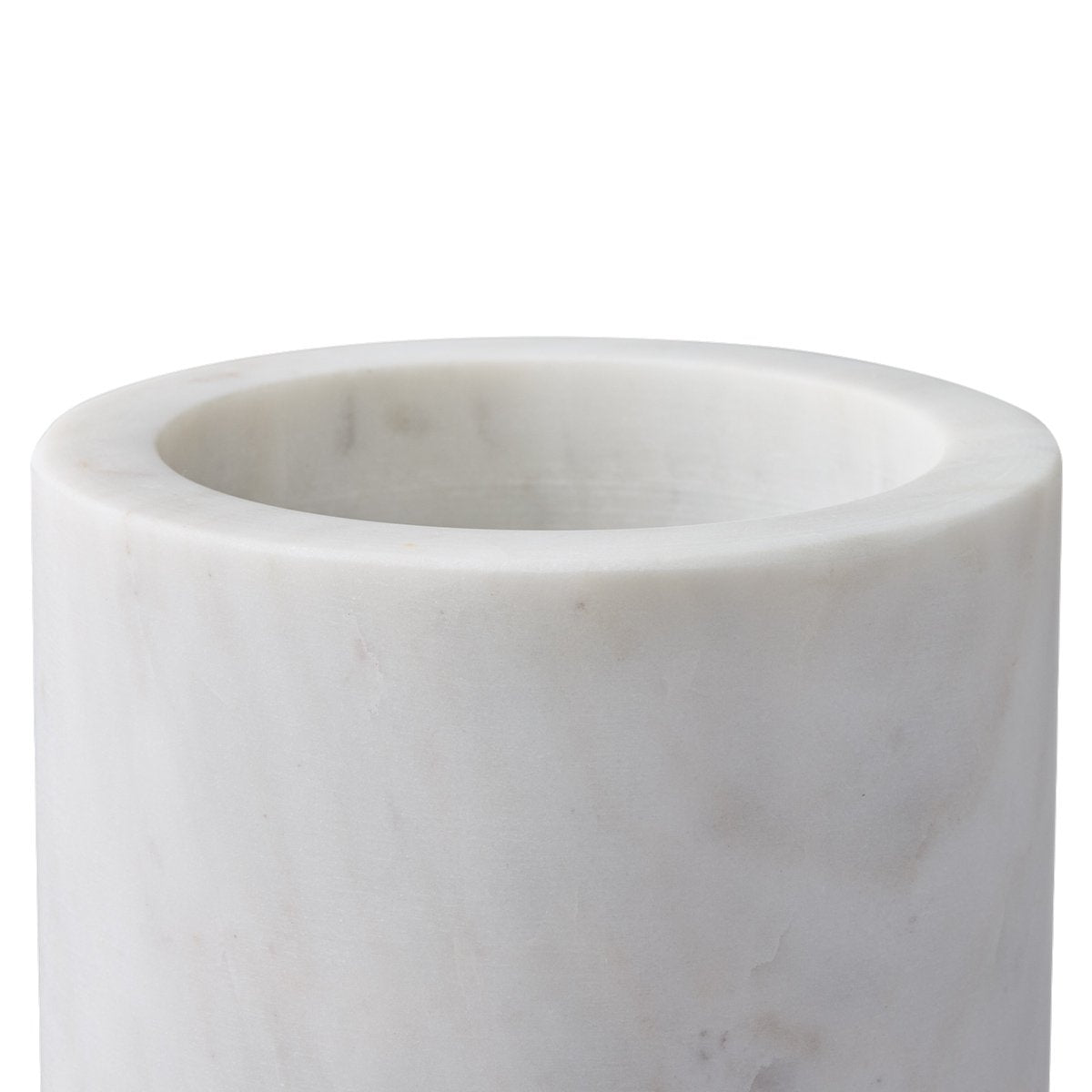Aries Marble Vase - Large White