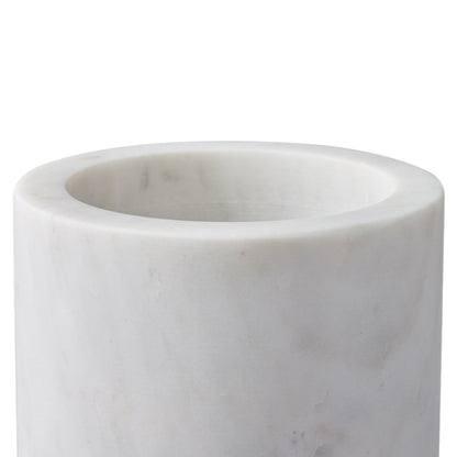 Aries Marble Vase - Large White