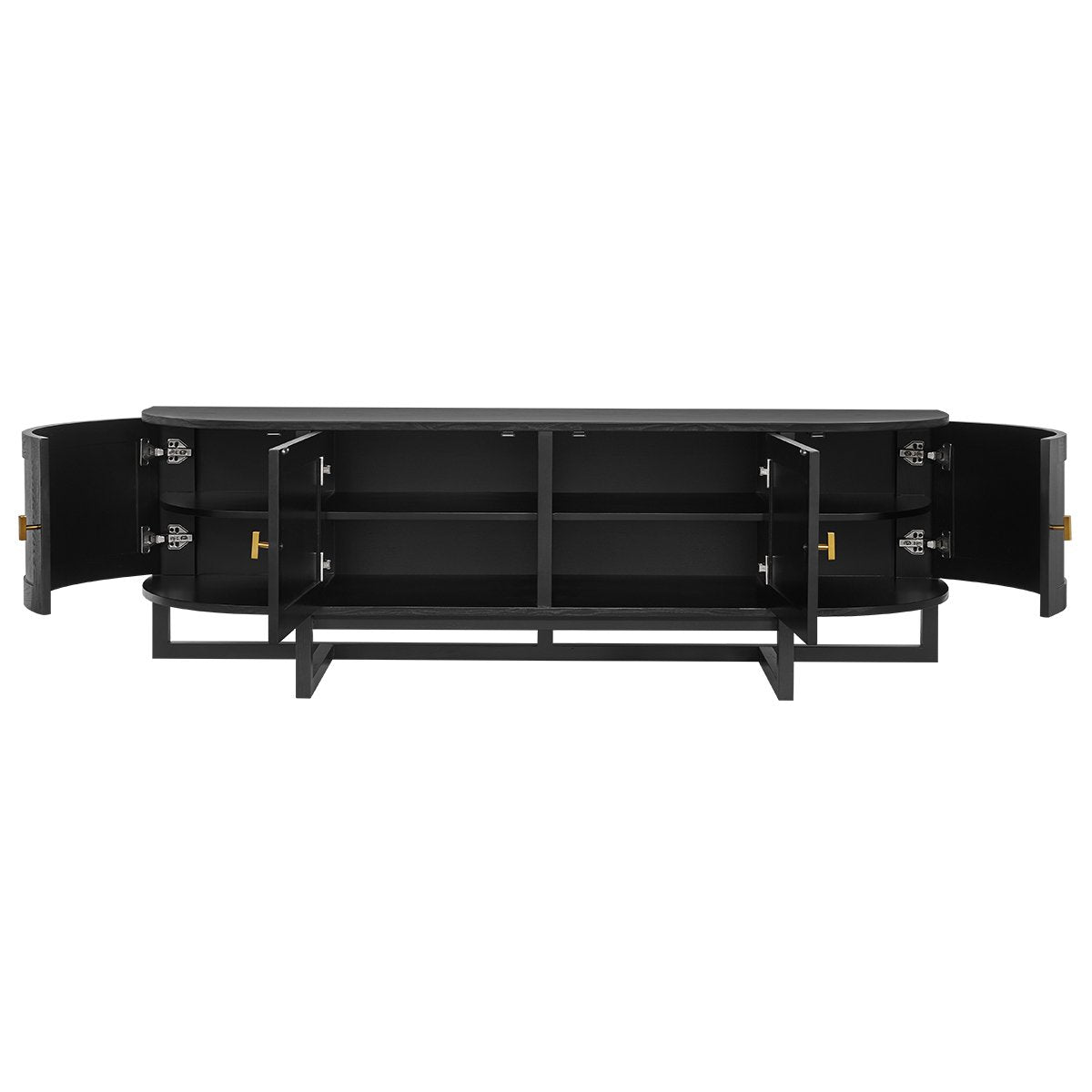 Theodore 180cm Entertainment Unit - Black