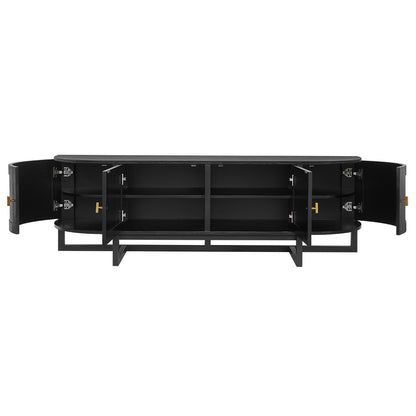 Theodore 180cm Entertainment Unit - Black
