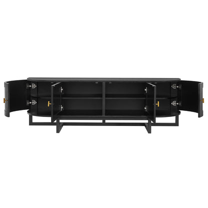 Theodore 180cm Entertainment Unit - Black