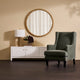 Esme Round Wall Mirror - Gold Leaf