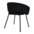 Delta Dining Chair - Black Onyx Boucle