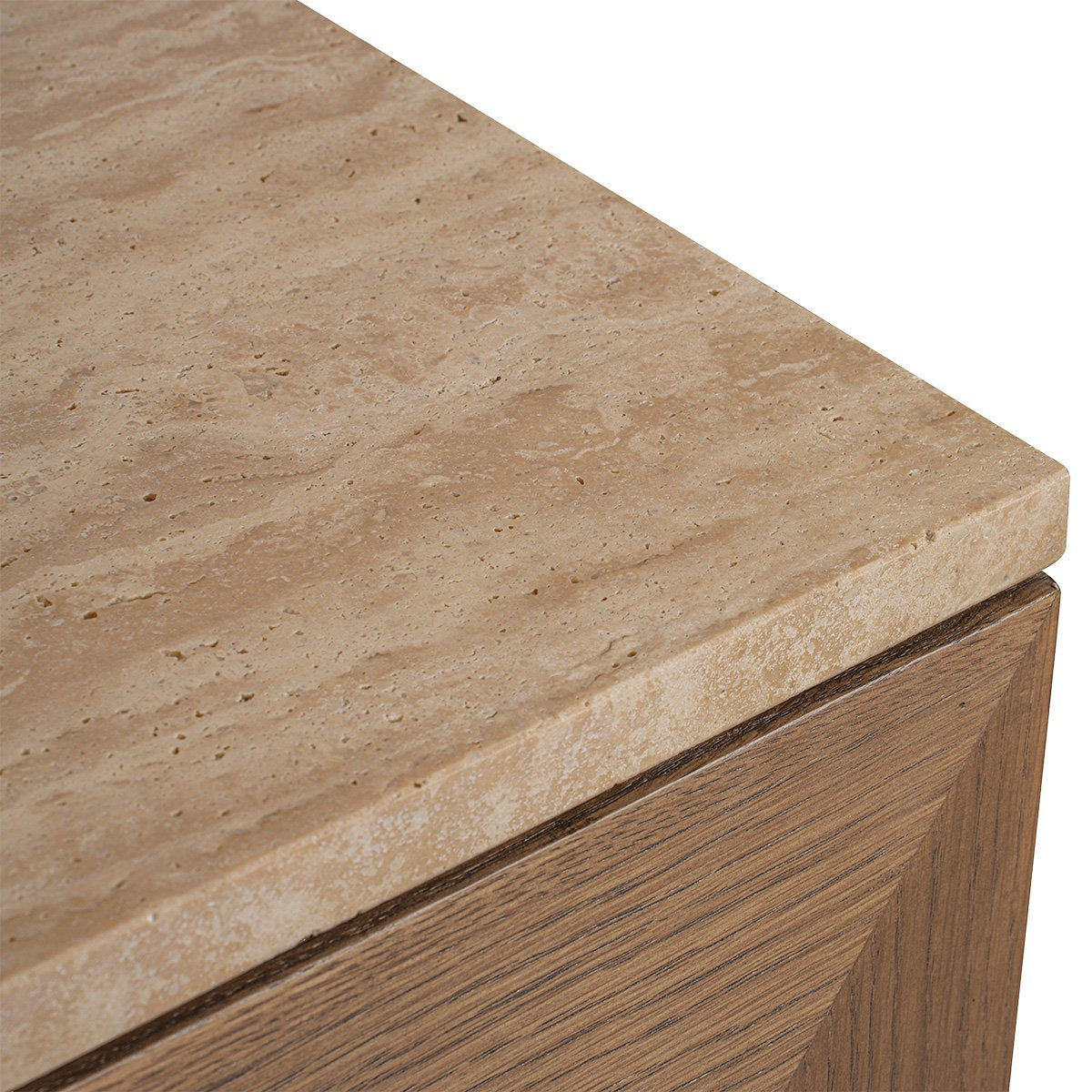 Benedict Walnut Buffet - Travertine