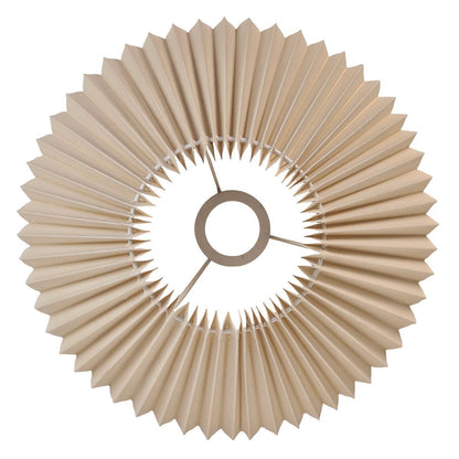 Anya Pleated Empire Shade - Medium Off White