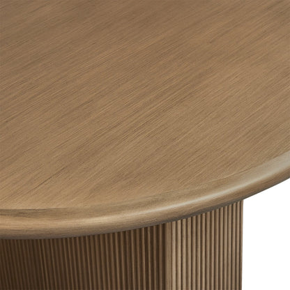 Brunella Oval Dining Table - 2.4m Antique Gold