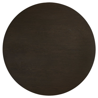 Eli Round Dining Table - 1.2m Smoked Oak