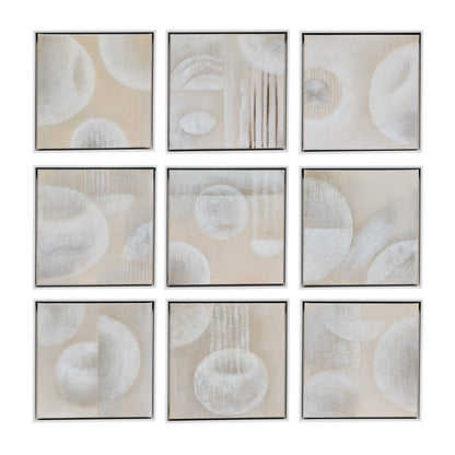 Directions 90x90cm Acrylic Wall Art - Set of 9
