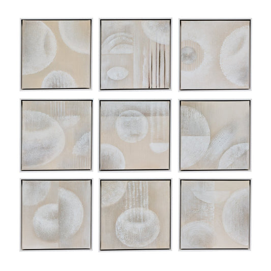 Directions 90x90cm Acrylic Wall Art - Set of 9