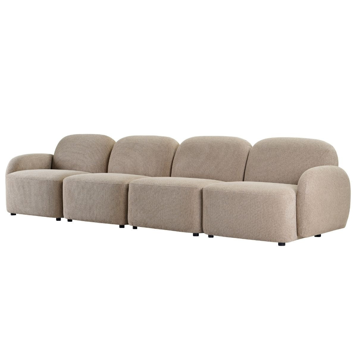 Ramona Modular 4 Seater Sofa - Taupe