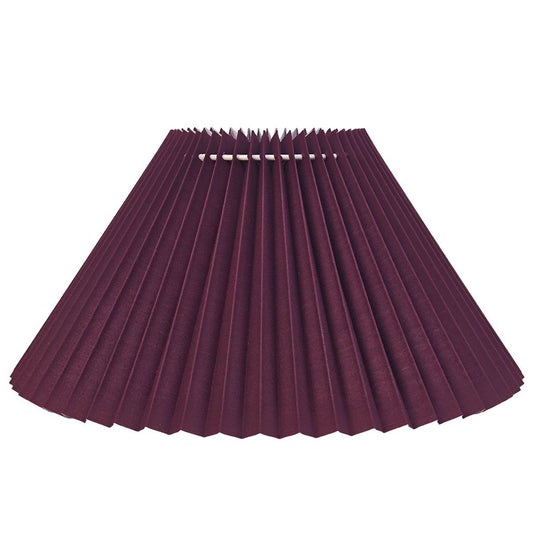 Anya Pleated Empire Shade - Medium Plum