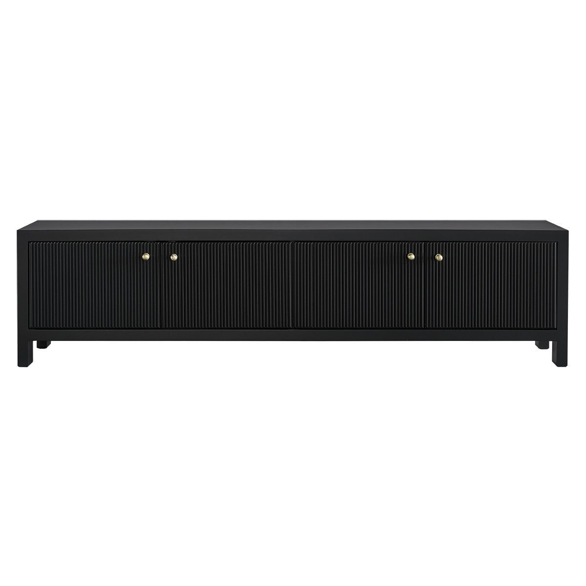 Ariana 200cm Entertainment Unit - Large Black