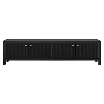 Ariana 200cm Entertainment Unit - Large Black