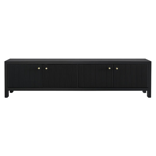 Ariana 200cm Entertainment Unit - Large Black