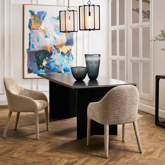 Eloise Vase - Large Charcoal