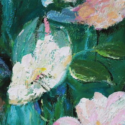 Blooming Set of Two Oil On Canvas Painting – view 8