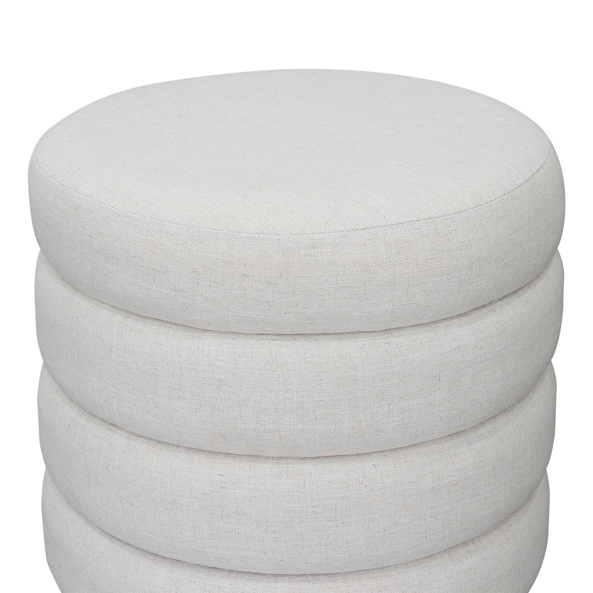 Demi Stool - Ecru Linen