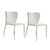 Foley Dining Chair Set of 2 - Natural w Fabric Legs